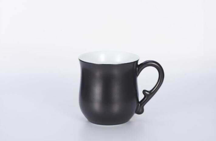 足银陶瓷泡茶杯 | 时尚茶杯，提升办公幸福