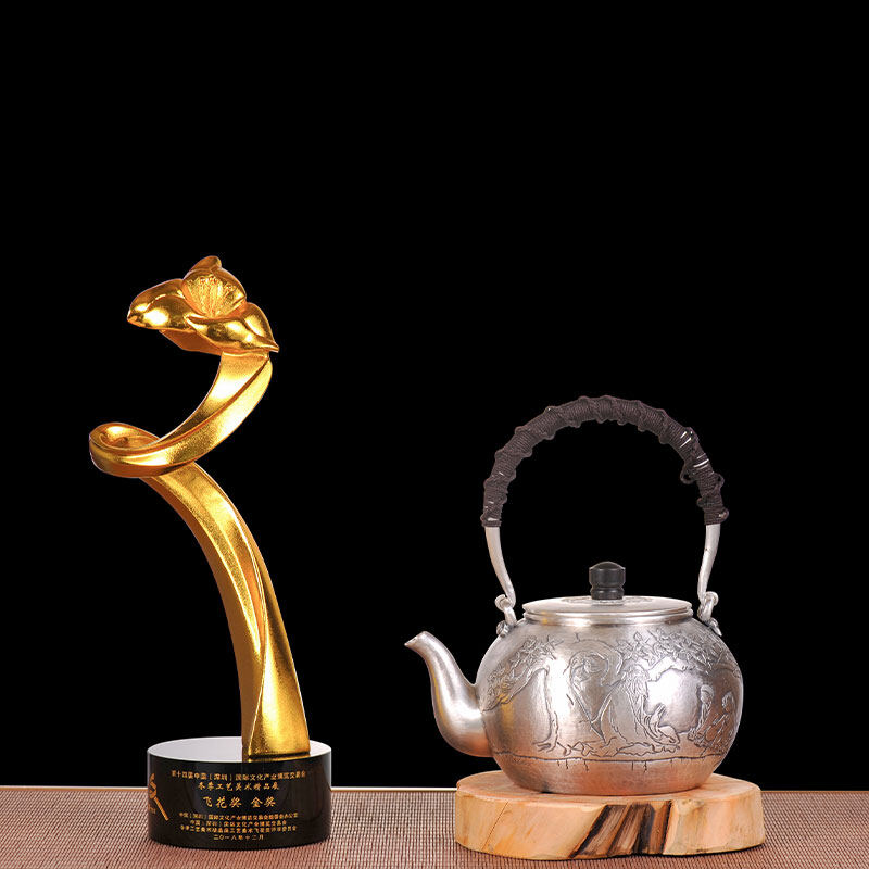 老子演教手工银壶,足银提梁壶,烧水壶,至臻匠器大师造